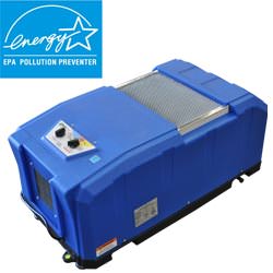 An energy efficient Energy Star rated crawl space dehumidifier installed in NC