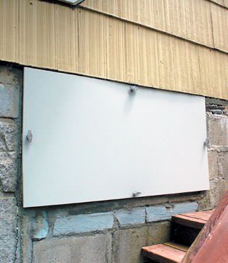 Airtight crawl space doors in Scaly Mountain