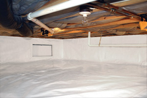 Crawl Space Repair After in Brevard