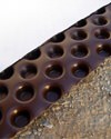 Crawl space drainage matting in a home in Cashiers, North Carolina